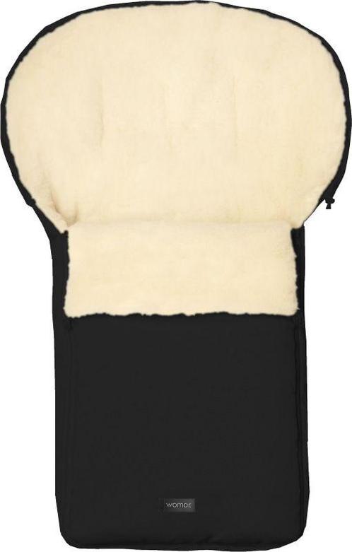 Zaffiro Wol Zwart Universele Afritsbare Voetenzak S6 08276, Kinderen en Baby's, Kinderwagens en Combinaties, Nieuw, Verzenden