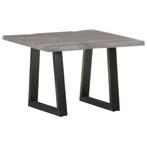 vidaXL Salontafel met natuurlijke randen 60x60x40 cm, 50 tot 100 cm, Verzenden, Nieuw, 50 tot 100 cm