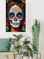 Catrina Calavera - De Dag van de Doden - Gobelin stof -, Antiek en Kunst