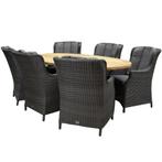 Darwin Ellips dining tuinset 240x120xH76 cm 7 delig, Tuin en Terras, Tuinsets en Loungesets, Ophalen of Verzenden, Nieuw