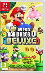 New Super Mario Bros. U Deluxe Switch Morgen in huis!, 3 spelers of meer, Ophalen of Verzenden, Zo goed als nieuw, Vanaf 3 jaar