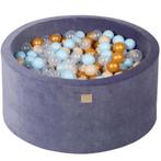 Ballenbak velvet | 90 x 40 cm | Grafiet (Speelgoed), Ophalen of Verzenden, Nieuw