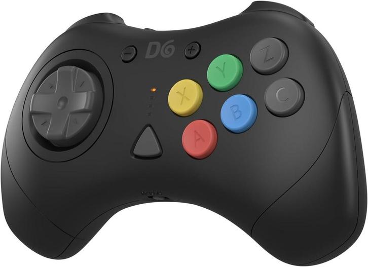Retro Fighters D6 Controller black, Spelcomputers en Games, Spelcomputers | Sega, Verzenden