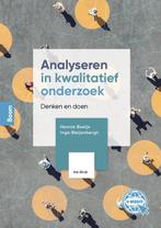 Analyseren in kwalitatief onderzoek 4e druk 9789024451937, Boeken, Verzenden, Zo goed als nieuw