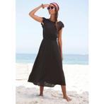 Beachtime Midi-jurk van viscose-jersey, zomerjurk met, Verzenden, Nieuw
