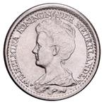 25 Cent 1910-1925 Wilhelmina ZFr, Postzegels en Munten, Munten | Nederland, Verzenden