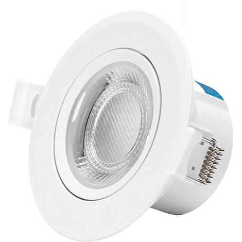 LED Spot - Inbouwspot - Aigi Lola - 5W - Helder/Koud Wit, Huis en Inrichting, Lampen | Spots, Plafondspot of Wandspot, Nieuw, Led