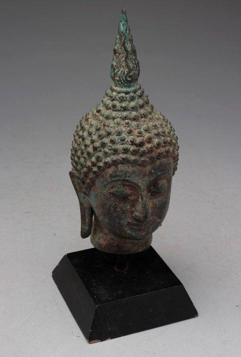 Sukhothai-stijl hoofd van Shakyamuni Boeddha (Zonder, Antiek en Kunst, Kunst | Niet-Westerse kunst
