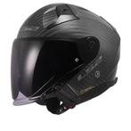 LS2 OF603 Infinity II Matt Carbon-06 Jet Helm, Motoren, Kleding | Motorhelmen, Jethelm, L, Nieuw met kaartje, Overige merken