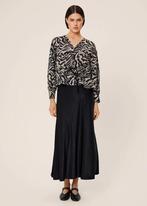 -50% Moss Copenhagen  Moss Copenhagen E rok niette ullas  ma, Kleding | Dames, Verzenden, Nieuw, Zwart