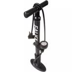 Falkx Fietspomp met manometer - dubbele ventielkop - zwart, Ophalen of Verzenden, Nieuw