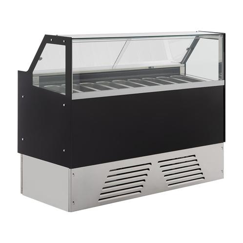 GGM Gastro | Ijstoonbank EMMA - 1710mm - Convectie - voor 9x, Zakelijke goederen, Horeca | Meubilair en Inrichting, Nieuw in verpakking