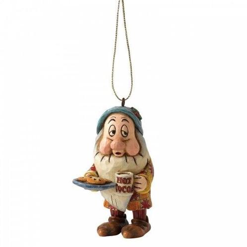 Sneeuwwitje Sleepy Ornament 7 cm, Verzamelen, Disney, Nieuw, Ophalen of Verzenden