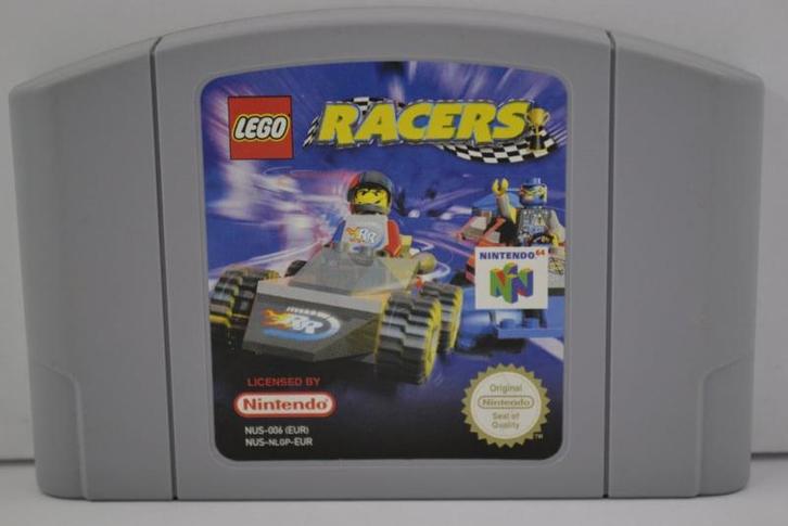 Lego Racers (N64 EUR), Spelcomputers en Games, Games | Nintendo 64, 1 speler, Zo goed als nieuw, Verzenden