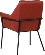 leren industriële design eetkamerstoel -  ( leer), Overige kleuren, Nieuw, Leer, Ophalen of Verzenden