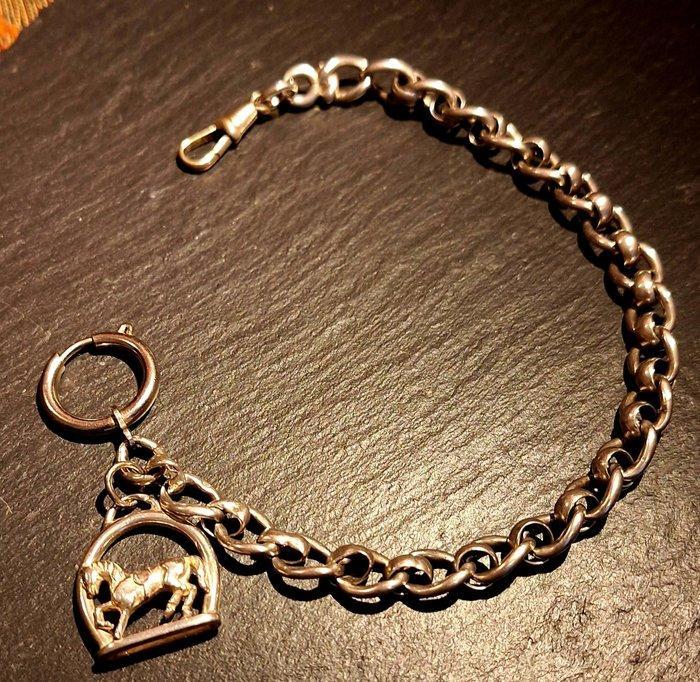 35,9 Gramm 750er Silber Taschenuhrenkette Uhrenkette, Sieraden, Tassen en Uiterlijk, Horloges | Heren