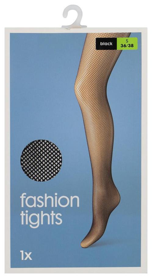 HEMA Panty fashion zwart, Kleding | Dames, Leggings, Maillots en Panty's, Nieuw, Verzenden
