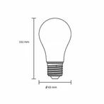 Sensor lamp | 4 watt | 2200K extra warm wit | E27 | LED lamp, Verzenden, Overige typen, Nieuw, E27 (groot)