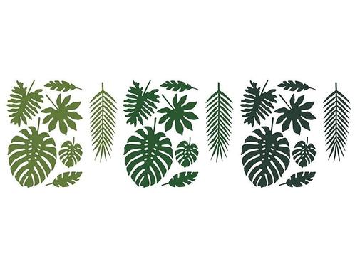 Hawaii Versiering Set Palmblad 21 delig, Hobby en Vrije tijd, Feestartikelen, Nieuw, Verzenden