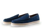 Manfield Loafers in maat 41 Blauw, Loafers, Manfield, Zo goed als nieuw, Verzenden