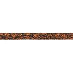 12mm Polyester Lijn met Mantel 2100kg Oranje-Zwart, Watersport en Boten, Ophalen of Verzenden, Nieuw