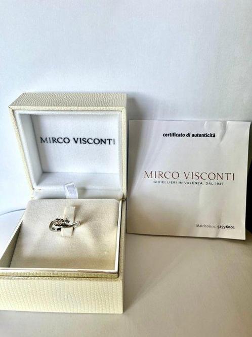 Mirco Visconti - Verlovingsring - 18 karaat Witgoud Diamant, Sieraden, Tassen en Uiterlijk, Antieke sieraden
