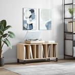 vidaXL Platenkast 100x38x48 cm bewerkt hout sonoma, Verzenden, Nieuw