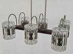 Plafondlamp - Tweearmige plafondlamp in Murano glas en, Antiek en Kunst, Antiek | Lampen