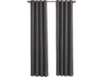 Veiling - Larson Premium Gordijnen 3m x 2.7m Donkergrijs, Gebruikt