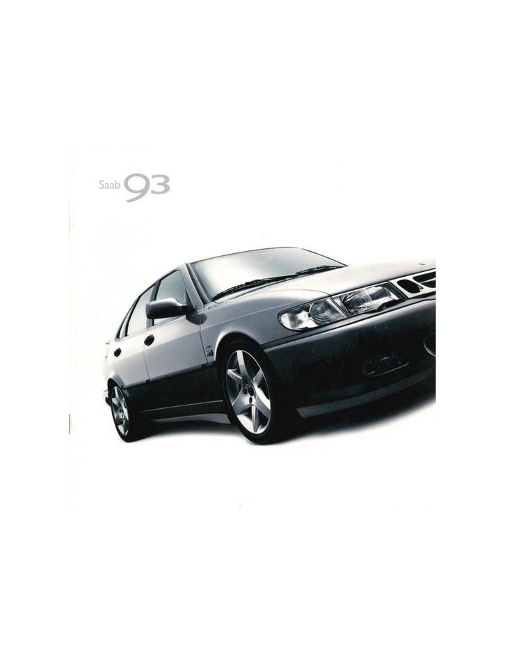 2002 SAAB 9-3 BROCHURE ZWEEDS, Boeken, Auto's | Folders en Tijdschriften