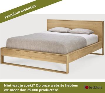 Ethnicraft Nordic II Bed Geolied Eik - Bruin beschikbaar voor biedingen