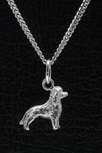 Zilveren Poedel huishond model met staart ketting hanger ..., Sieraden, Tassen en Uiterlijk, Verzenden, Nieuw