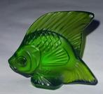 Lalique - René Lalique - sculptuur, Superbe Poisson Vert -, Antiek en Kunst