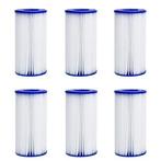 Bestway filter | Type III (6 stuks, Ø 10.6 x 20.3 cm), Verzenden, Nieuw