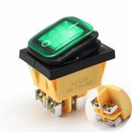 Orbit Electronic Wipschakelaar ON-OFF - 4-pins - 30x22mm -, Verzenden, Nieuw