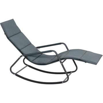 Siena Garden Aliano ligbed staal/Ranotex®-weefsel 143x57 cm beschikbaar voor biedingen