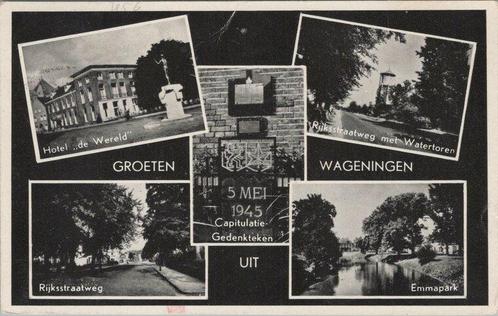 WAGENINGEN - Meerluik Groeten uit Wageningen, Verzamelen, Ansichtkaarten | Nederland, Verzenden
