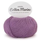 DROPS Cotton Merino Uni Colour - 23 lavendel - Wol/Katoen, Hobby en Vrije tijd, Ophalen of Verzenden, Nieuw