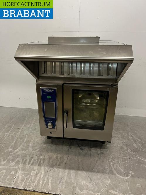 RVS Rational SCC SelfCookingCenter met afzuigkap 6 x 1/1 GN, Zakelijke goederen, Horeca | Keukenapparatuur, Gebruikt, Ophalen of Verzenden