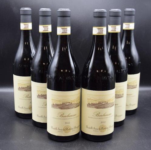 2022 Serio Borgogno - Barbaresco - 6 Flessen (0.75 liter), Verzamelen, Wijnen