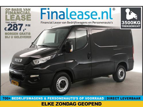 Iveco Daily 2.3 300 L1H1 3500KG Trekgew Trekhaak €287pm, Auto's, Bestelauto's, Lease, Handgeschakeld, Diesel, Iveco, Zwart, Verzenden