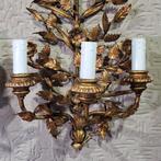 Wandlamp - Metaal - Koppel, Antiek en Kunst