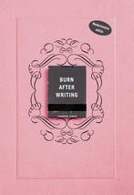 Burn after writing, Boeken, Verzenden, Nieuw