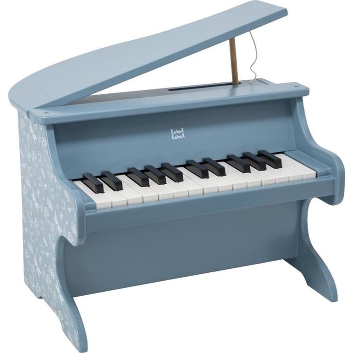Houten piano in blauwe kleur – duurzaam muziek speelgoed.., Kinderen en Baby's, Speelgoed | Houten speelgoed, Nieuw, Ophalen of Verzenden
