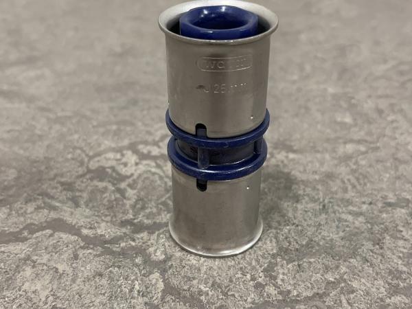 Veiling - 20x Wavin rechte koppeling Ø25mm, Doe-het-zelf en Verbouw, Verwarming en Radiatoren