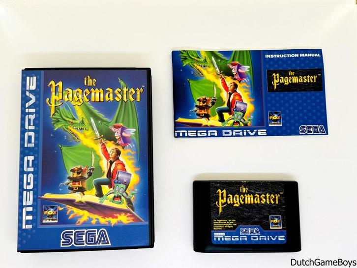 Sega Megadrive - The Pagemaster, Spelcomputers en Games, Games | Sega, Gebruikt, Verzenden