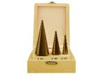Kegelboor Set - 4 Tot 32 Mm - 3 Delig - Stappenboor Set - GE, Doe-het-zelf en Verbouw, Gereedschap | Boormachines, Ophalen of Verzenden