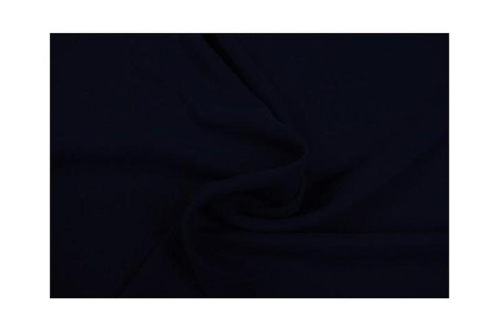 15 meter chiffon stof - Marineblauw, Hobby en Vrije tijd, Stoffen en Lappen, 120 cm of meer, 200 cm of meer, Blauw, Nieuw, Polyester