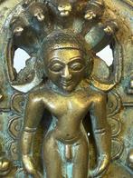 Beeldje - Jina Parshvanatha - Brons, Antiek en Kunst
