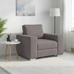 Fauteuil taupe stof | retourdeal 34% korting, Huis en Inrichting, Fauteuils, 100 tot 125 cm, Nieuw, Ophalen of Verzenden, 75 tot 100 cm